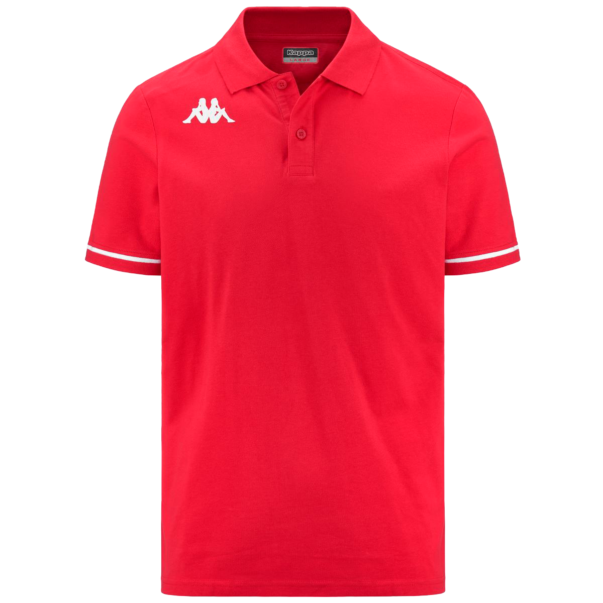 Polo Barli rojo blanco Saguntino