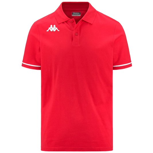 Polo Barli rojo blanco Saguntino